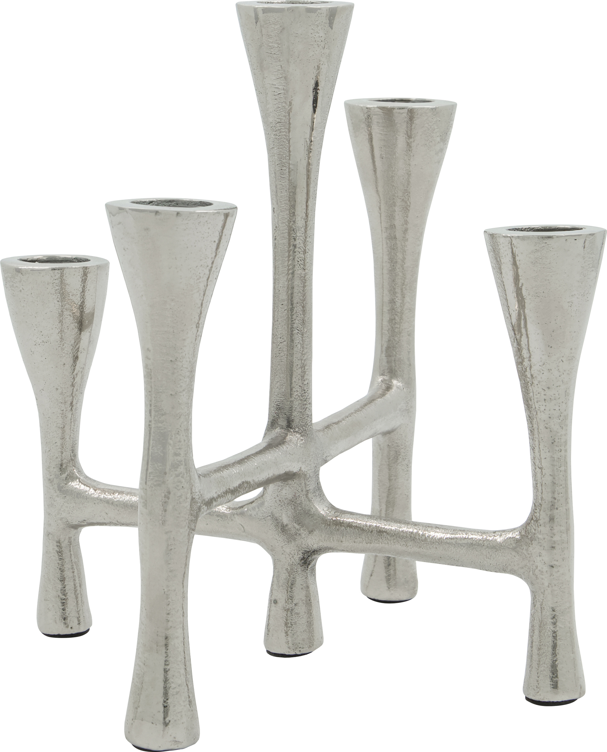 HDTristy Kerzenleuchter 5-armig, silber