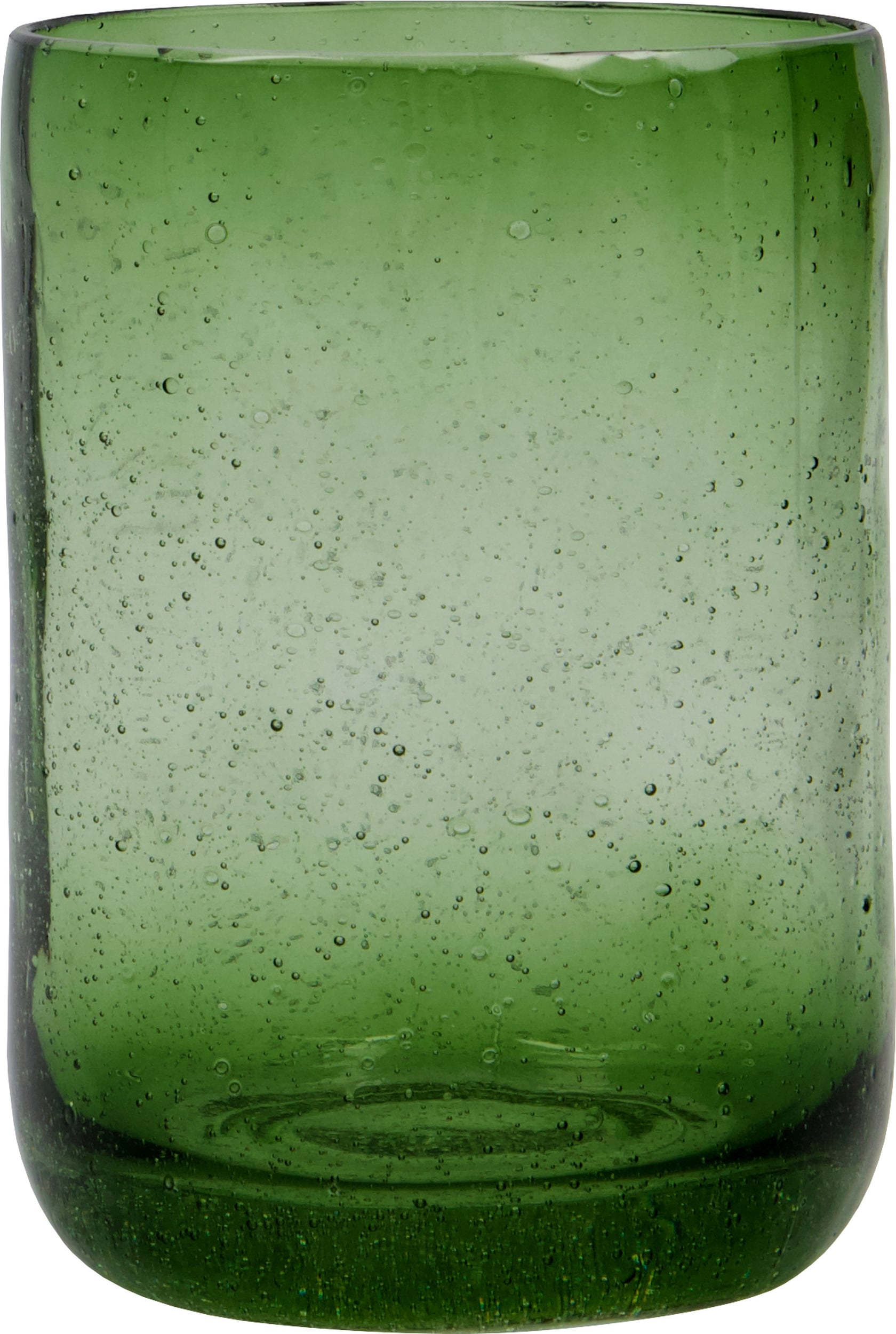 HDWah Zahnbürstenbecher grün, Glas