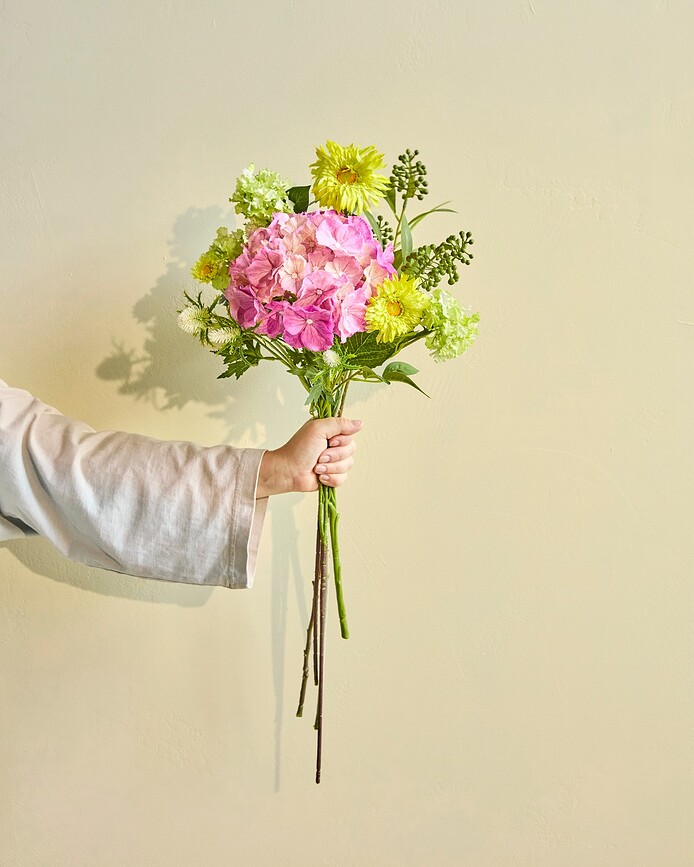 House Doctor Calm Purple Bouquet de Fleurs Artificielles, 38 cm, violet