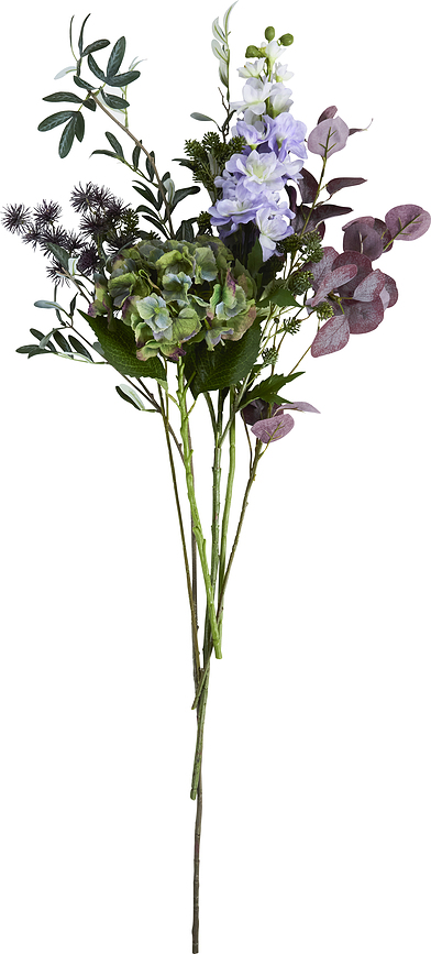 House Doctor Calm ΜΠΟΥΚΕΤΟ Τεχνητών Λουλουδιών, μωβ, 38 cm