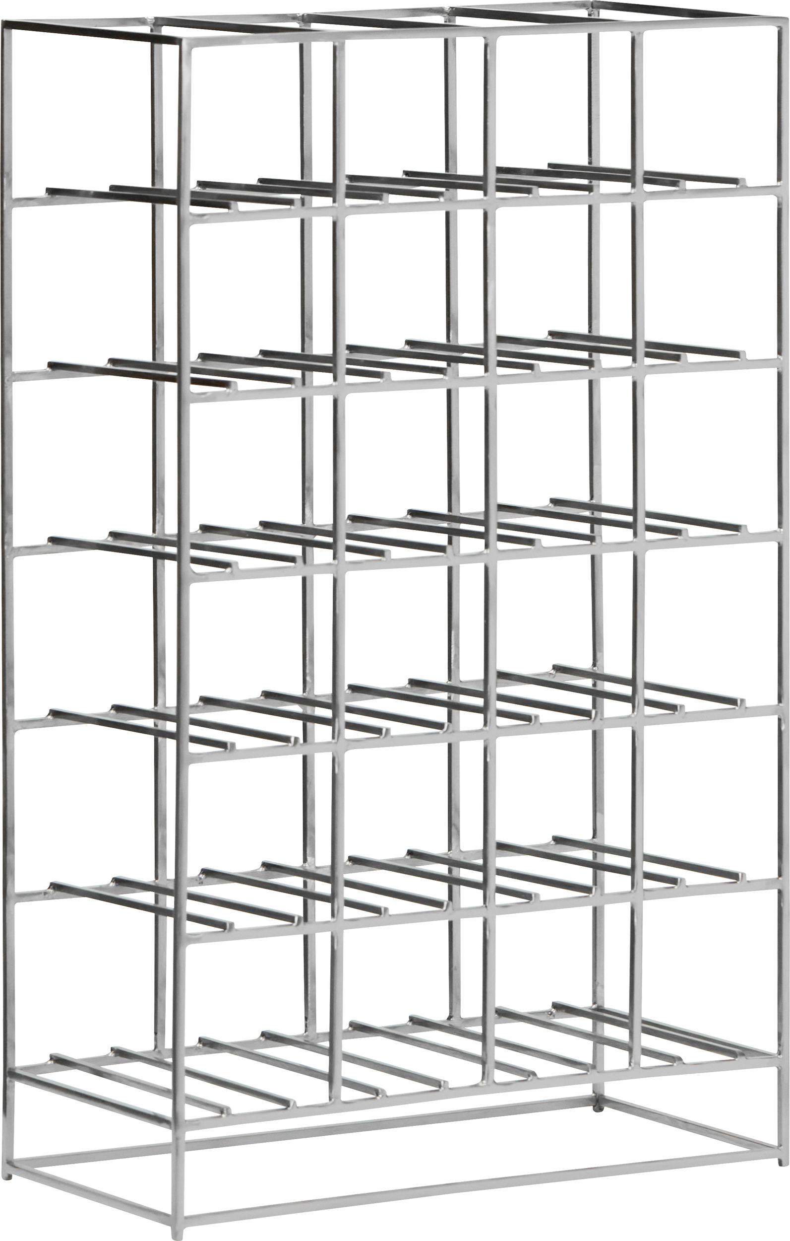 House Doctor Flaschenregal 67 x 41 cm, silber