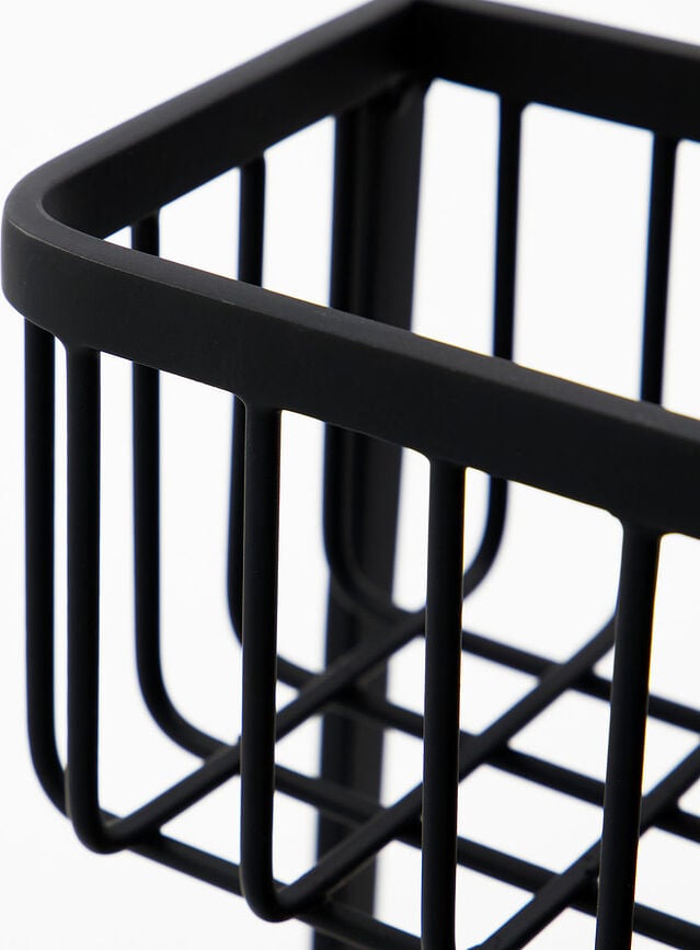 House Doctor Kopalniška polica, 25,5 cm, srebrna