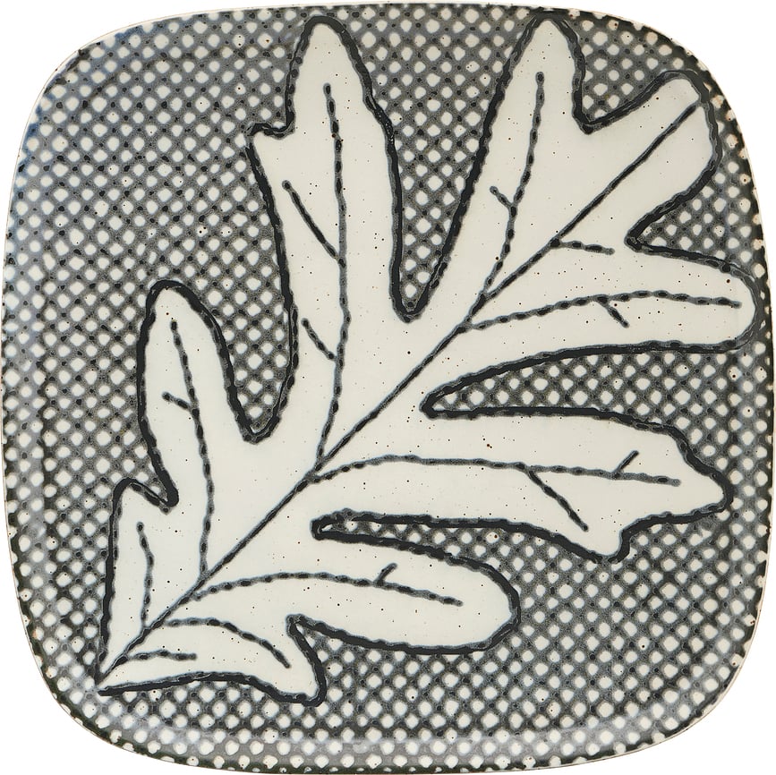 House Doctor Oak Assiette carrée
