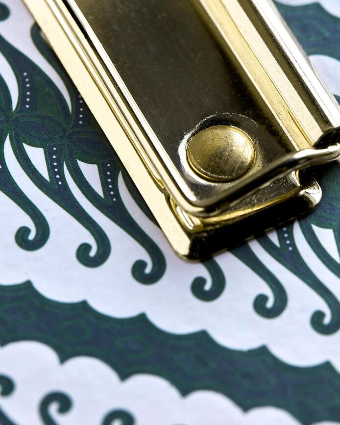 House Doctor Podloge za pisanje s klipsom crvene 2 kom.