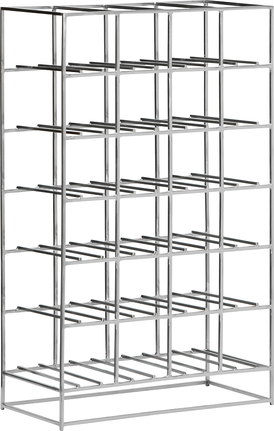 House Doctor Porte-Bouteilles, 67 x 41 cm, argenté