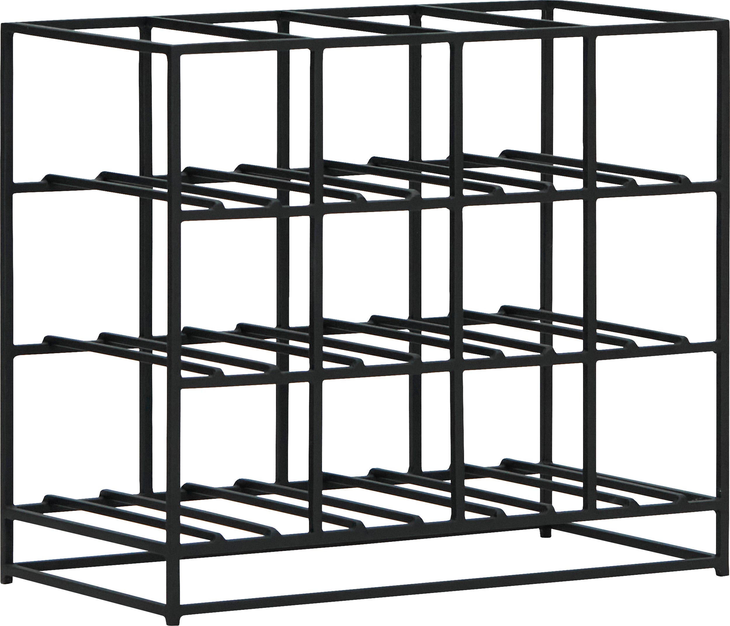 House Doctor Weinregal 35 x 41 cm, schwarz