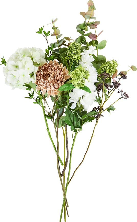 House Doctor Wild Cream Μπουκέτο Τεχνητών Λουλουδιών, 38 cm