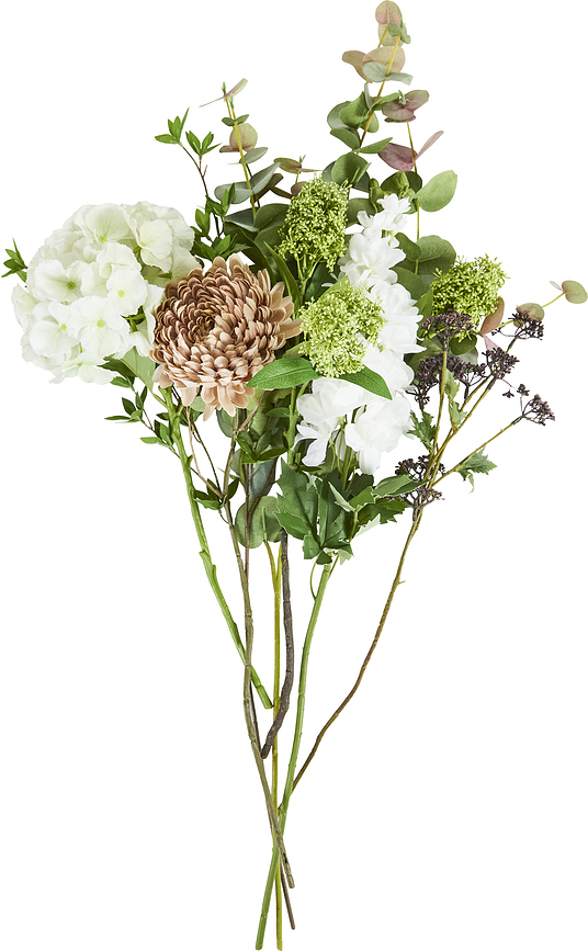 House Doctor Wild Cream Šopek umetnega cvetja, 38 cm