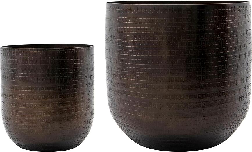 Irene Cache-pots, Lot de 2