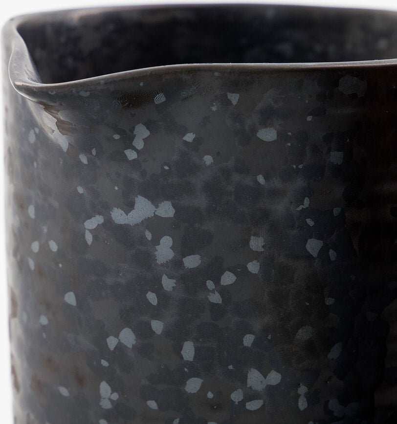 Jarra Pion, gris y blanco