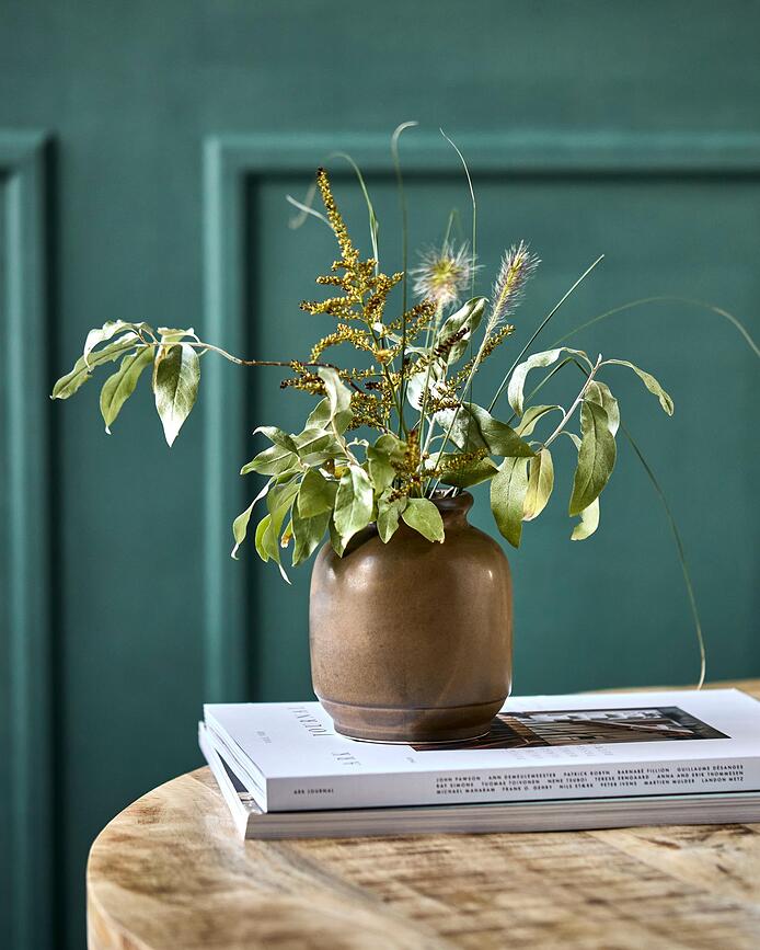 Jarrón Casa, 14 cm, verde