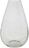 Jarrón Clera, 12,5 cm, transparente