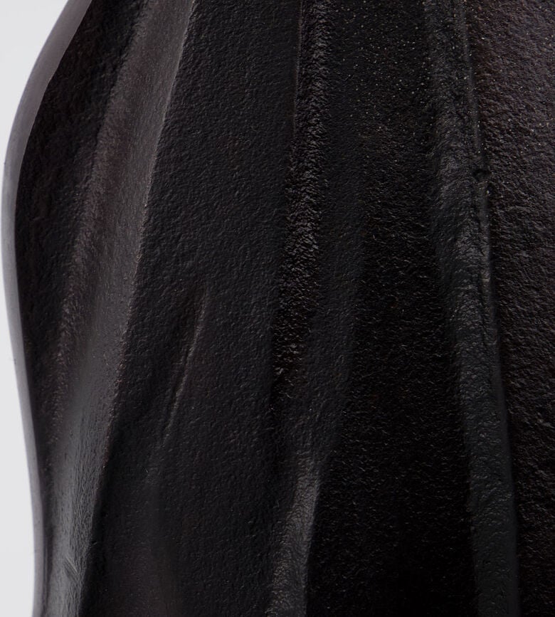 Jarrón de latón Buddy, acabado bronceado