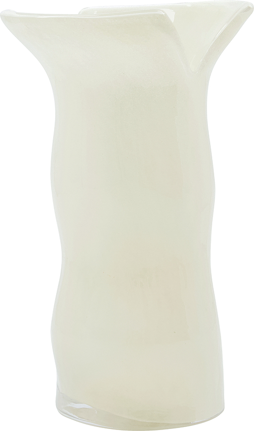 Jarrón HDCuff, 24 cm, crema