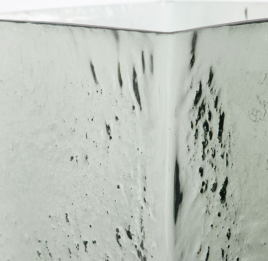 Jarrón Square, 18 cm, azul claro