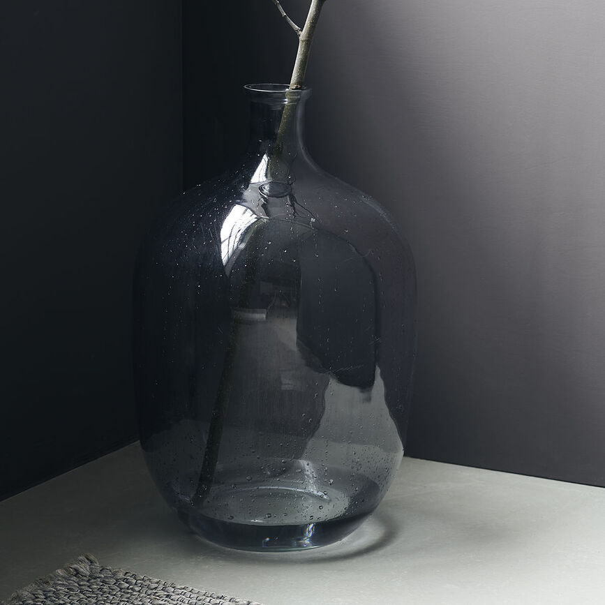 Jarrón Tinka, 51 cm, marrón