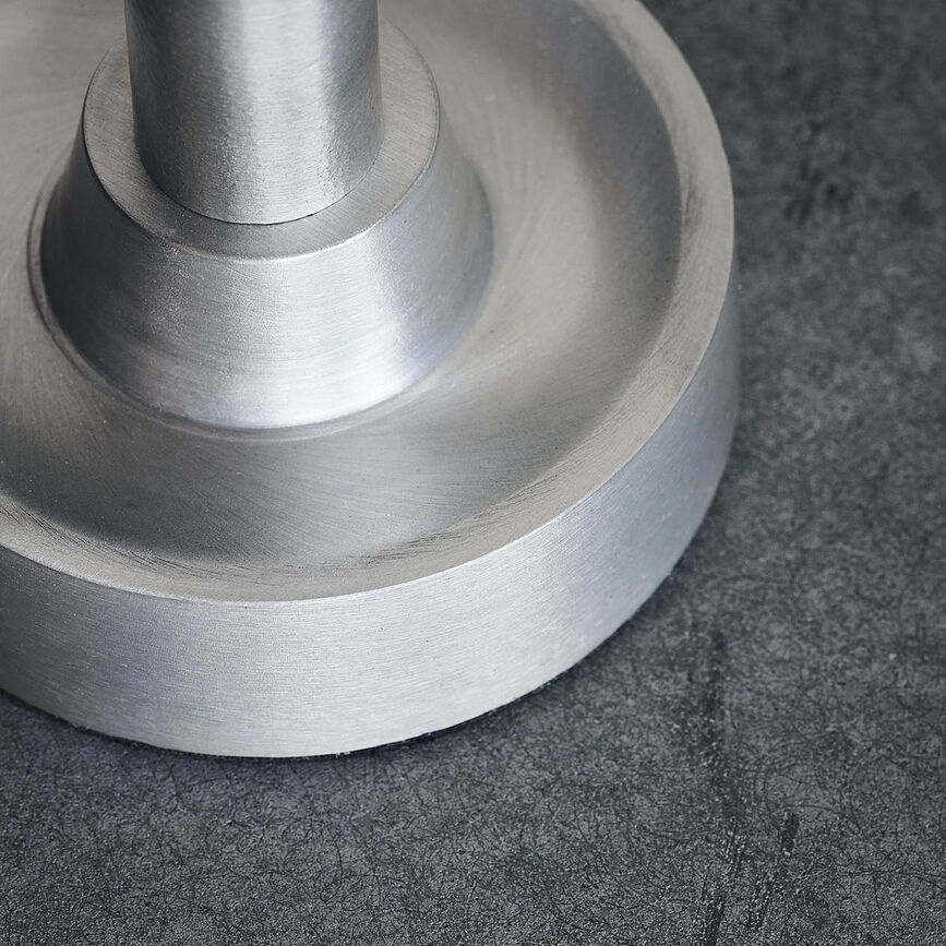 Jersey Bougeoir 28 cm, argenté