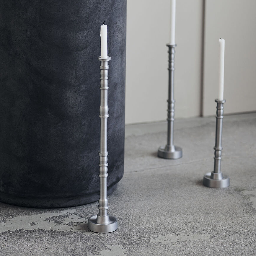 Jersey Κηροπήγιο, 36 εκ., ασημένιο