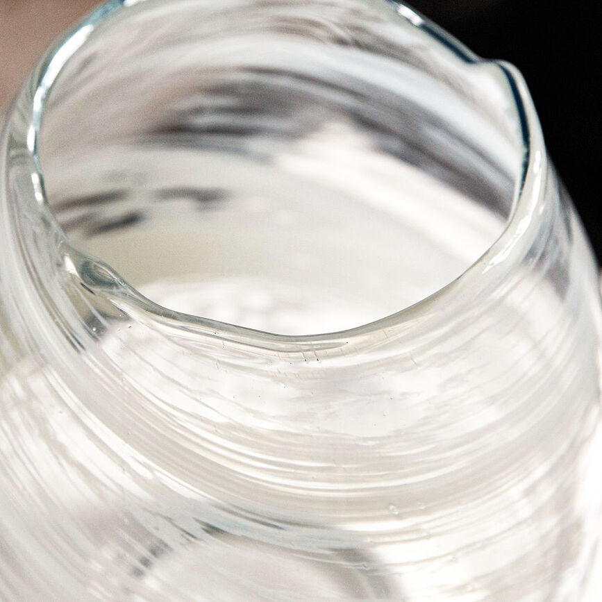 Jupiter Vase, 20 cm, vert clair