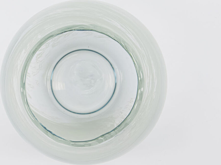 Jupiter Vaza, 20 cm, svetlo zelena