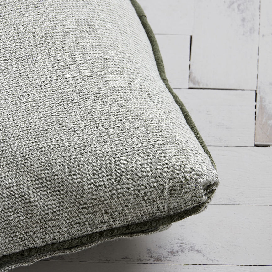 Kanpur Housse de Coussin 50 x 50 cm, bordeaux