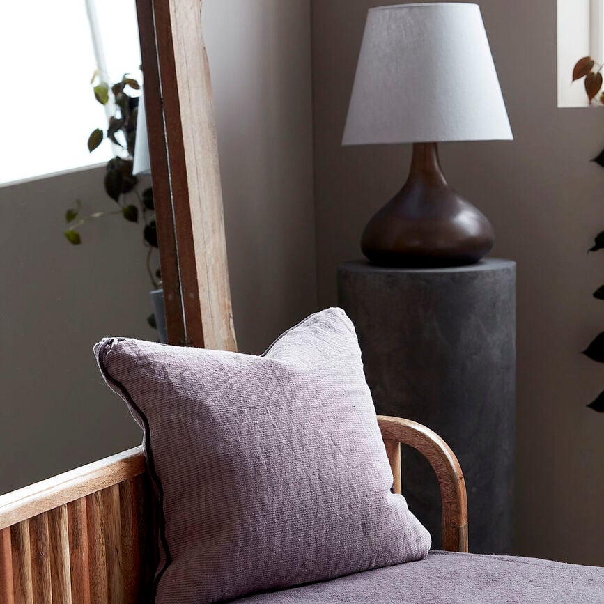 Kanpur Μαξιλαροθήκη, 50 x 50 cm, μπορντό