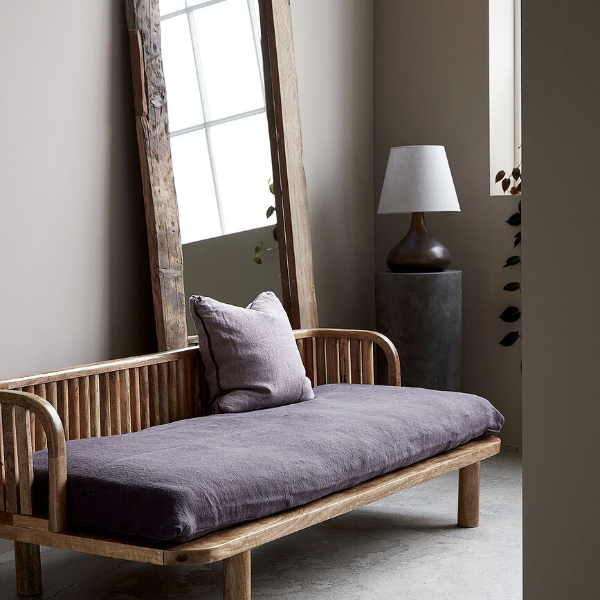 Kanpur Prevleka za vzglavnik, 50 x 50 cm, bordo