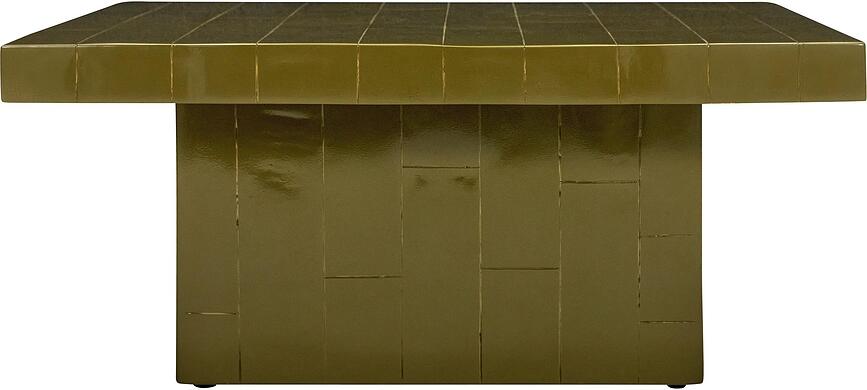 Kavos staliukas Brick, 44 x 100 cm, žalias