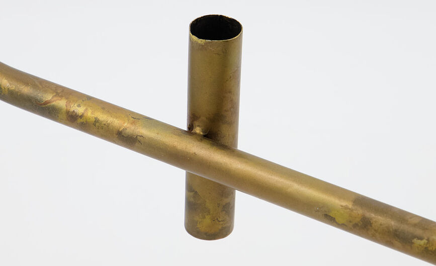 Κηροπήγιο Maxi, αντικέ μπρούτζος