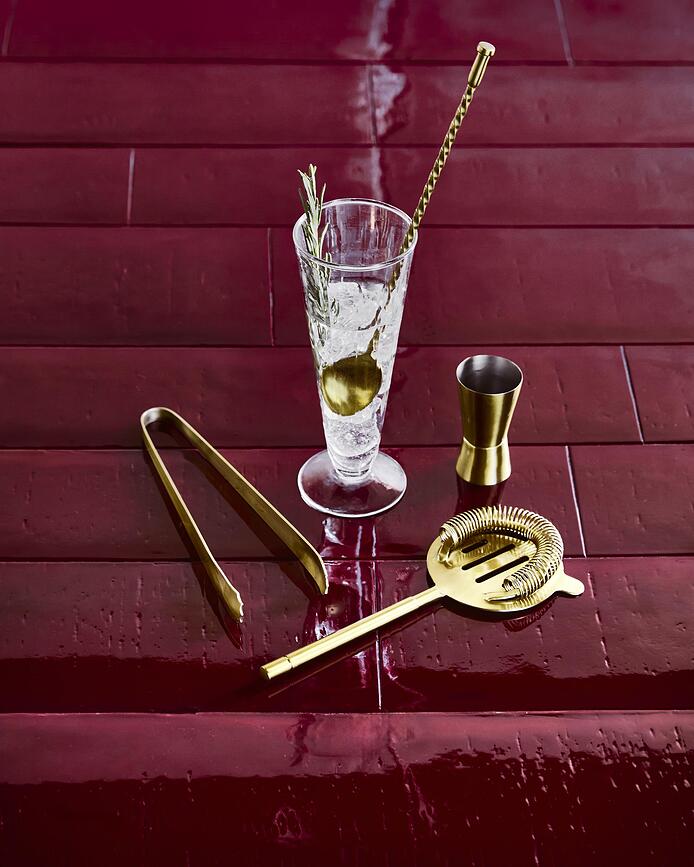 Kett Barmanski set, 4-delni, srebrn