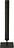 Kolo Klassischer Kerzenhalter 26 cm schwarz