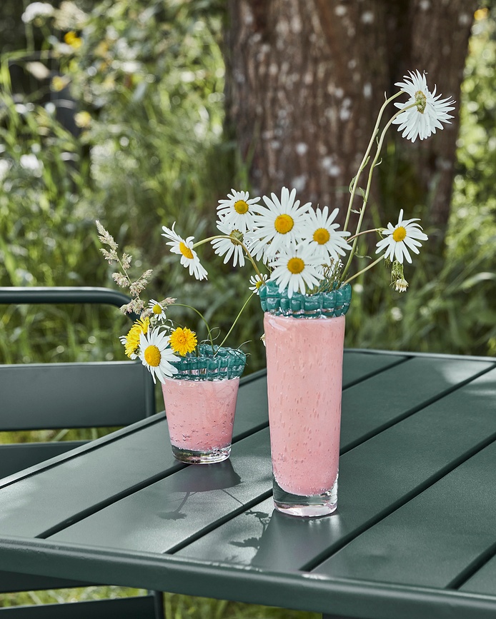 Kupla Vaz, 19 cm, zelen