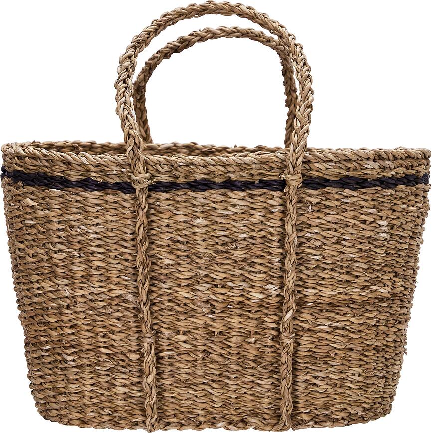 Laine Paniers de Rangement, naturels, Lot de 3