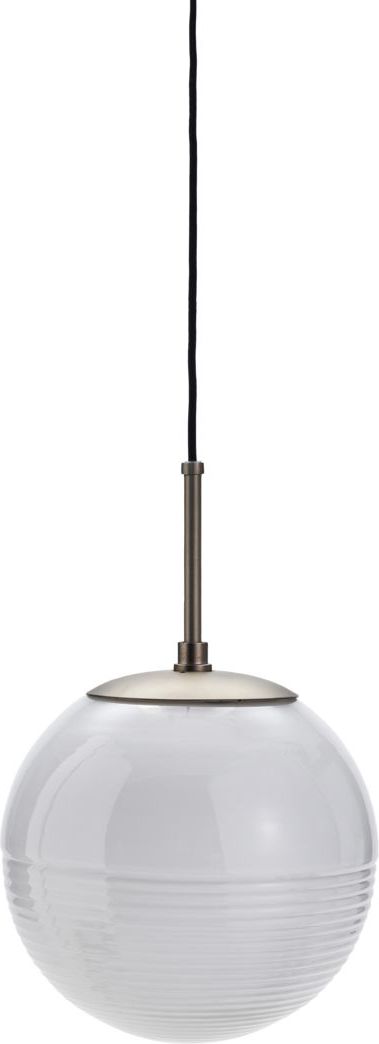 Lampa wisząca Halda 25 cm biało-brązowa
