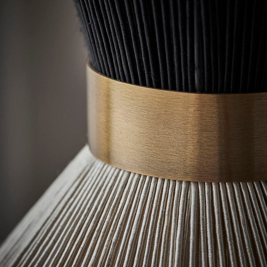 Lámpara Colgante Cord, negra