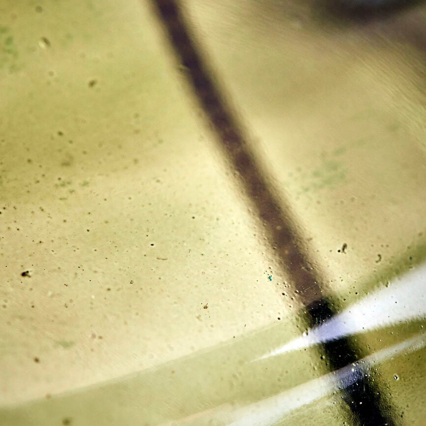 Lámpara de Mesa Matte, verde y blanco