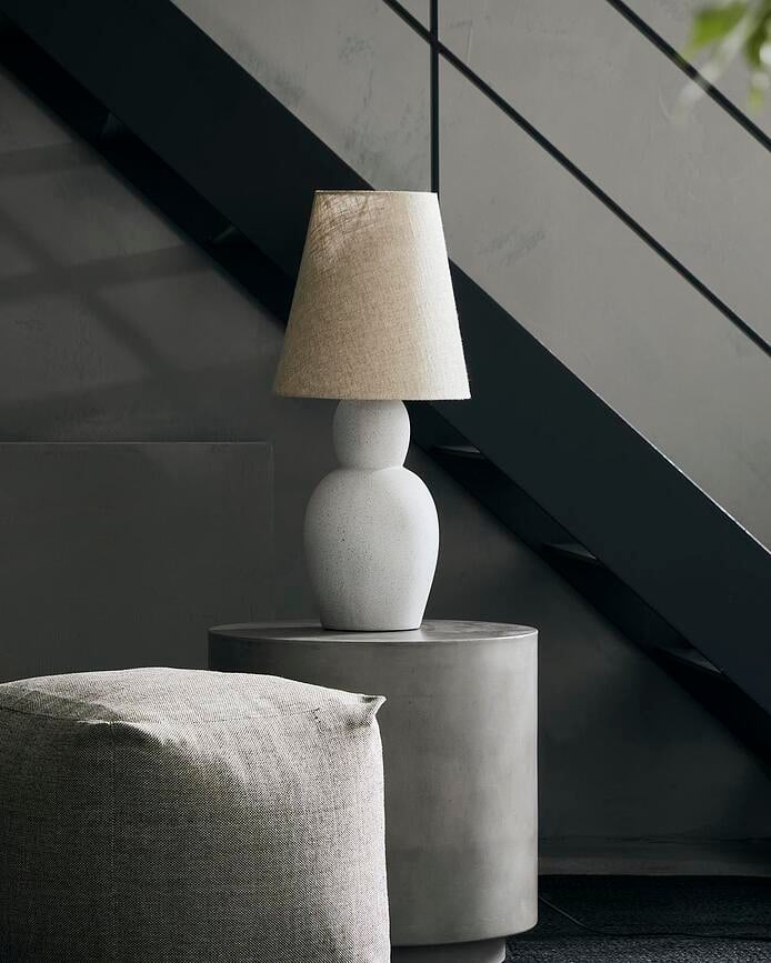 Lámpara de Mesa Orga, gris