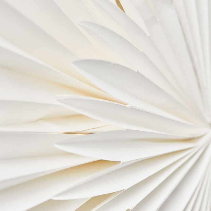 Layer Étoile de Noël, 40 cm, blanche