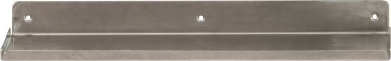Ledge Wandregal 43 cm gebürstetes Silber