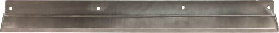 Ledge Wandregal 80 cm gebürstetes Silber