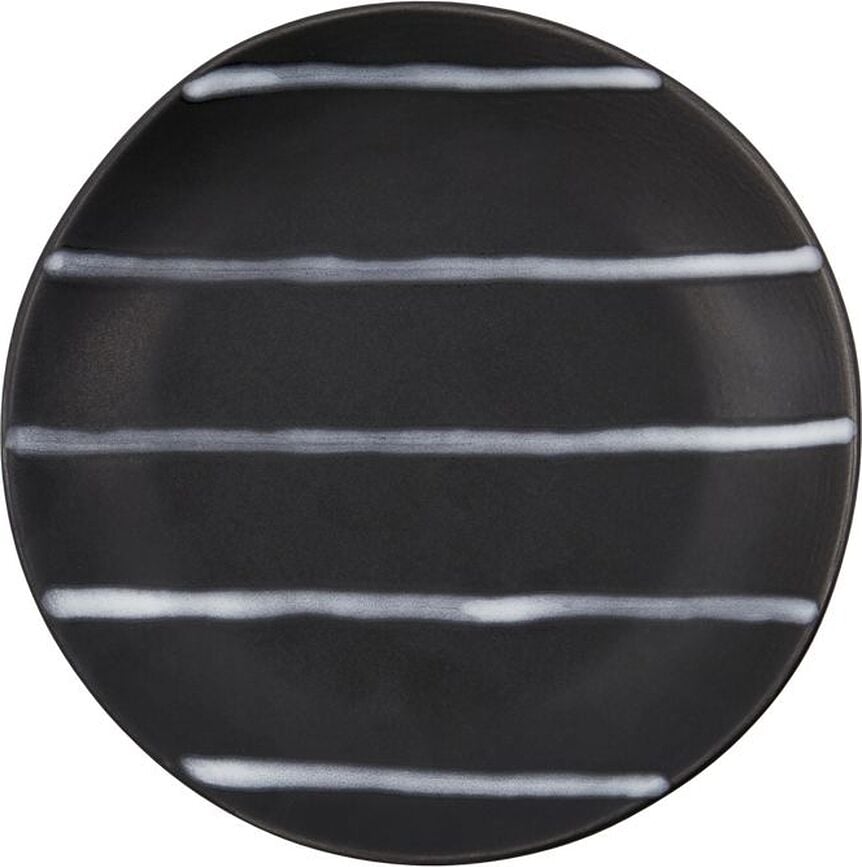 Line Tanjur za doručak 19,5 cm crno-smeđi