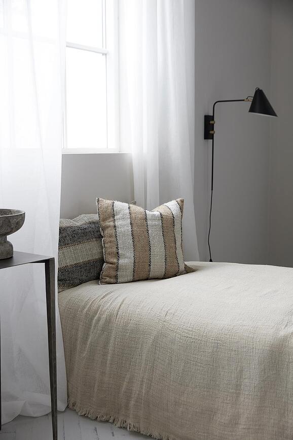 Linn Μαξιλαροθήκη, 50 x 50 cm, μπλε