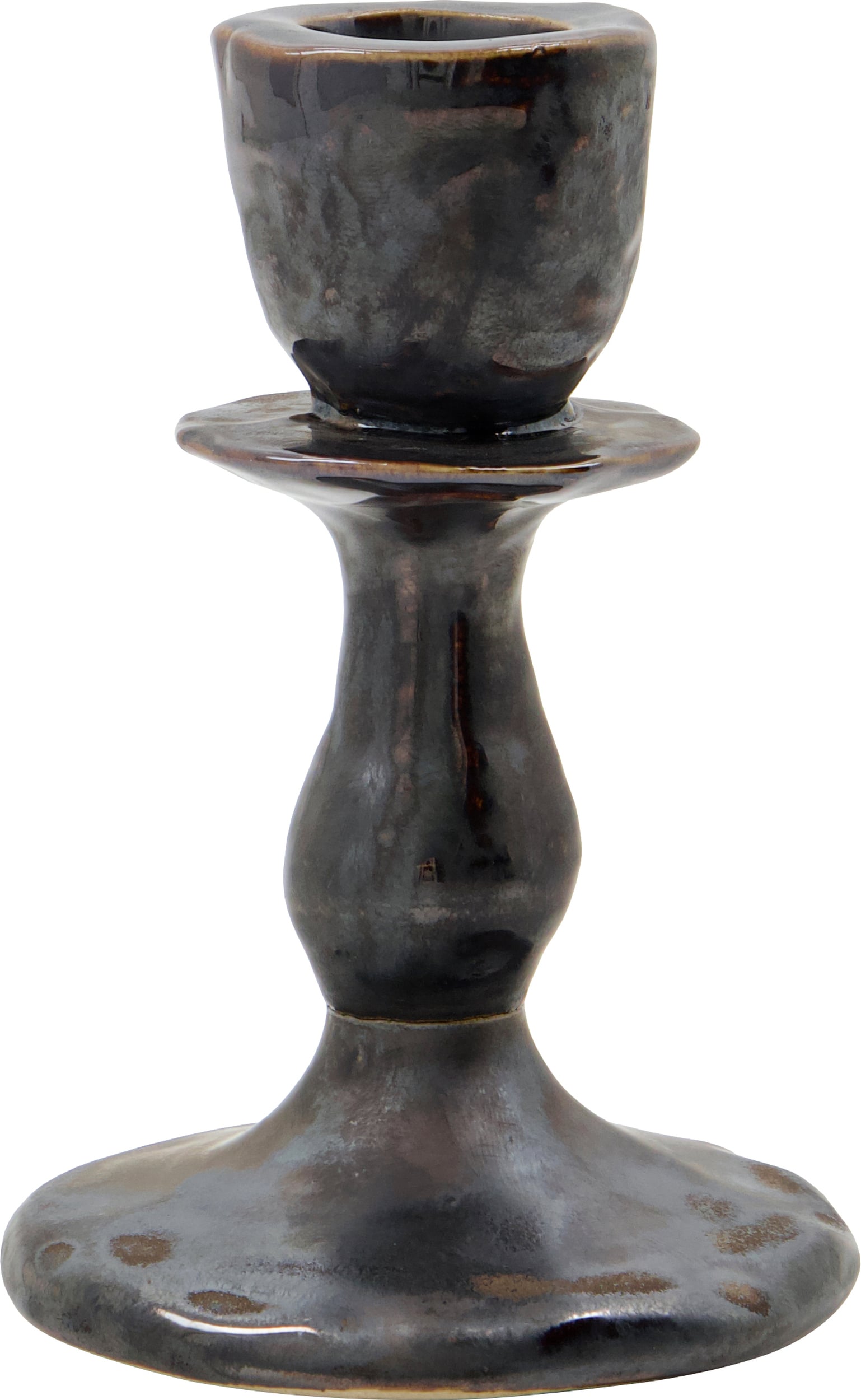 Lucca Kerzenständer für klassische Kerzen 12 cm, schwarz