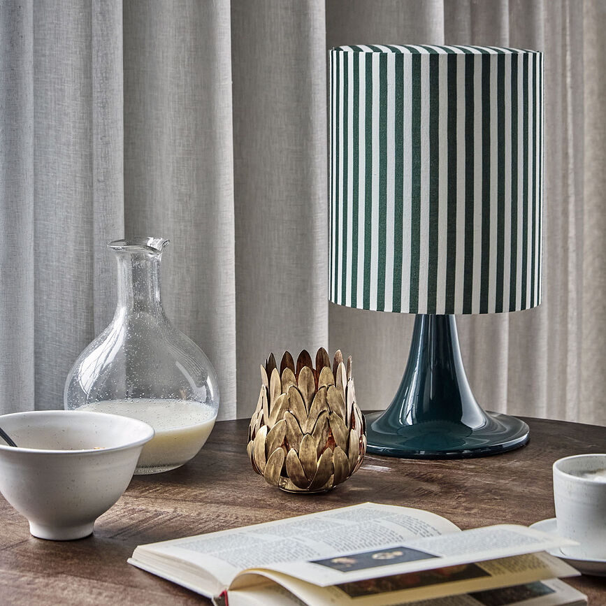 Luka Photophore pour bougie chauffe-plat