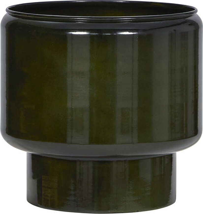 Maceteros Pile, marrones, 2 unidades