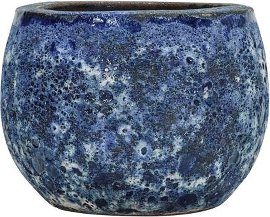 Macetero Pavi, 28 cm, azul