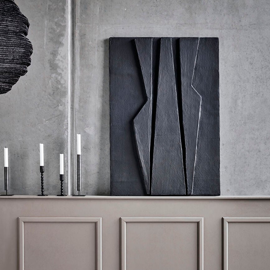 Machie Dekoracija zidna mat crna