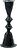 Mero Ljusstake 14 cm, svart