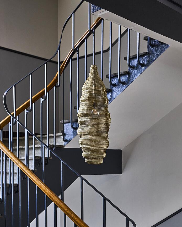 Mesh Suspension, argent brossé