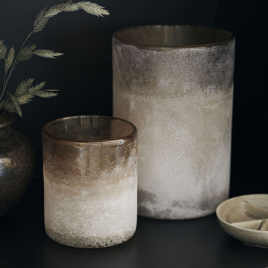 Mist Bougeoir petit, brun clair